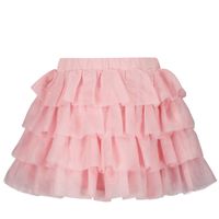 Picture of Liu Jo KA2110 kids skirt light pink