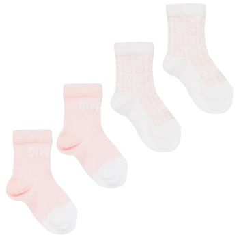 Givenchy H90143 Babysocken Hellrosa Bild von Givenchy H90143 Babysocken Hellrosa