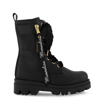 MonnaLisa 870004 kinderlaarzen zwart Afbeelding van MonnaLisa 870004 kinderlaarzen zwart