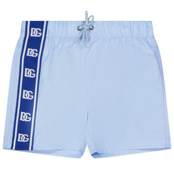 Dolce & Gabbana L1J837 G7D7W baby badkleding licht blauw Afbeelding van Dolce & Gabbana L1J837 G7D7W baby badkleding licht blauw