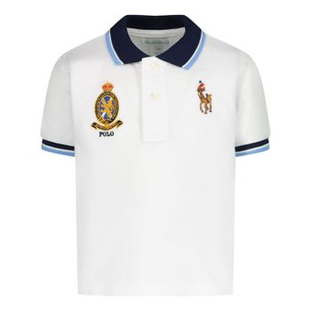 Ralph Lauren 320786337 baby polo wit Afbeelding van Ralph Lauren 320786337 baby polo wit