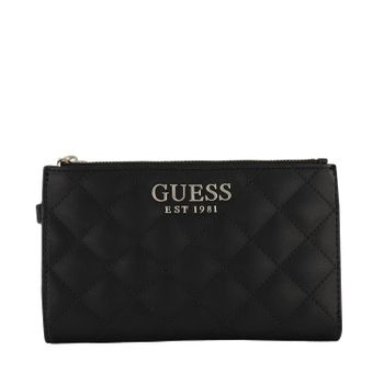 Guess SWVG7667570 dames portemonnee zwart Afbeelding van Guess SWVG7667570 dames portemonnee zwart