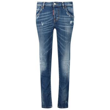 Dsquared2 DQ01PX kinderbroek jeans Afbeelding van Dsquared2 DQ01PX kinderbroek jeans
