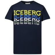 Afbeelding van Iceberg TSICE0105J kinder t-shirt navy