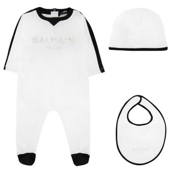 Balmain 6N0800 boxpakje wit Afbeelding van Balmain 6N0800 boxpakje wit