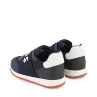 Picture of Boss J09171 kids sneakers navy