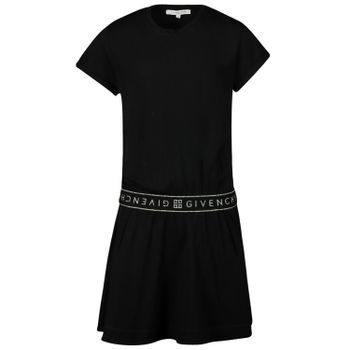 Givenchy H12112 kinderjurk zwart Afbeelding van Givenchy H12112 kinderjurk zwart