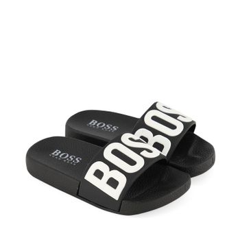 Boss 29202 kinderslippers zwart Afbeelding van Boss 29202 kinderslippers zwart