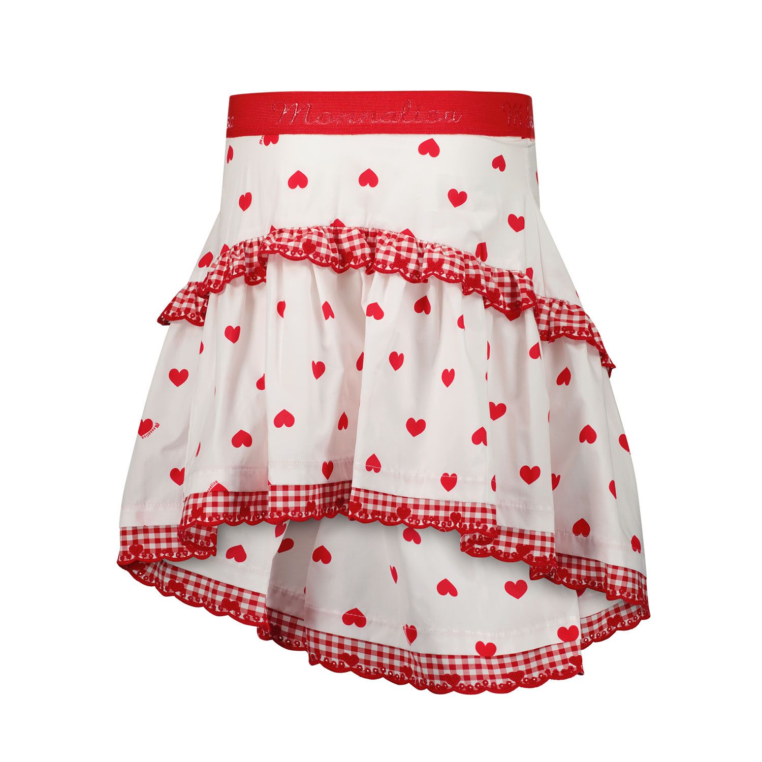 Picture of MonnaLisa 119702 kids skirt off white