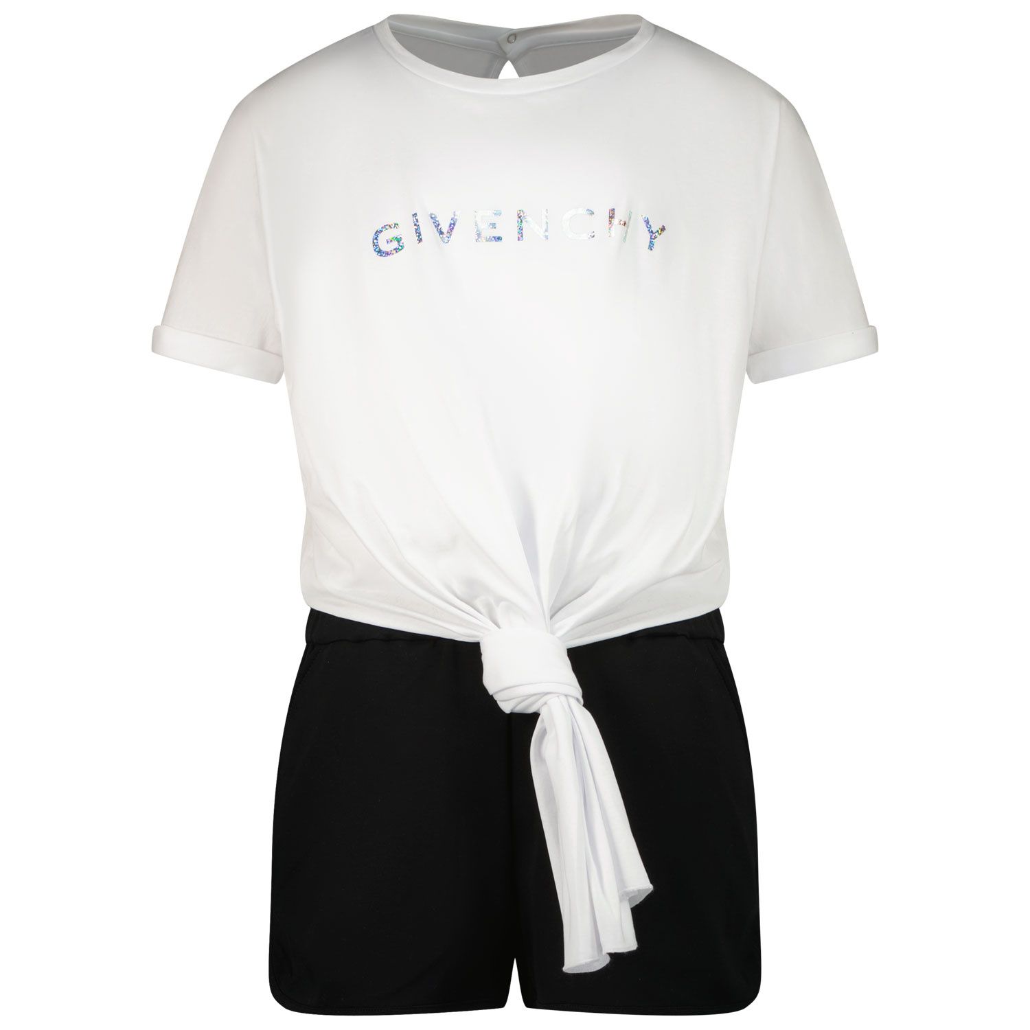 Afbeelding van Givenchy H14145 kinder jumpsuit zwart