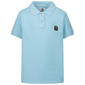 Parajumpers PO62 kinder polo licht blauw Afbeelding van Parajumpers PO62 kinder polo licht blauw