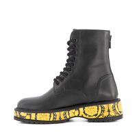 Picture of Versace 1000461 1A01302 kids boots black