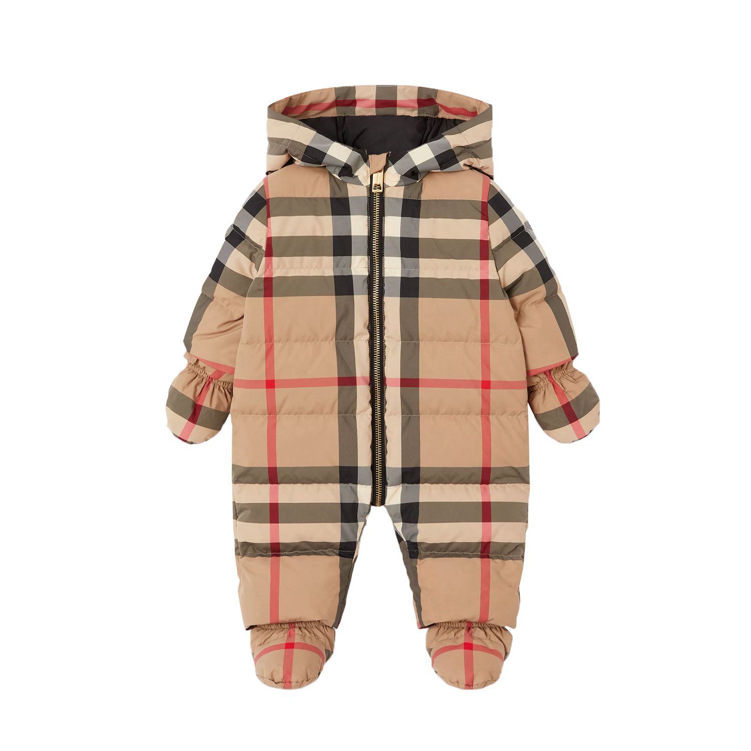 Picture of Burberry 8054118 baby snowsuit beige