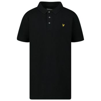 Lyle & Scott LSC0145S kinder polo zwart Afbeelding van Lyle & Scott LSC0145S kinder polo zwart