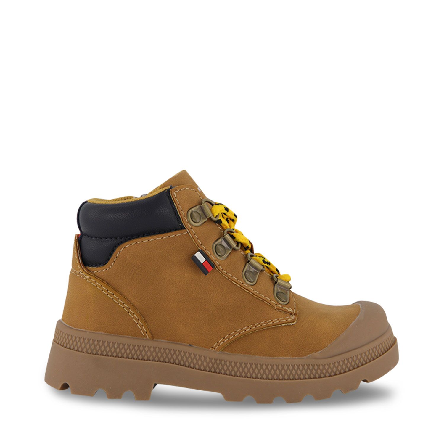 Picture of Tommy Hilfiger 32084 kids sneakers camel
