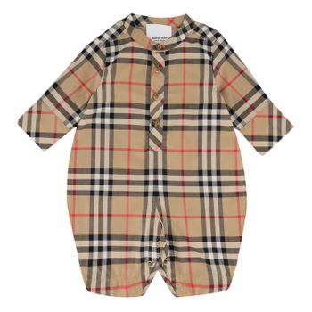 Burberry 8030387 Babystrampelanzug Beige Bild von Burberry 8030387 Babystrampelanzug Beige