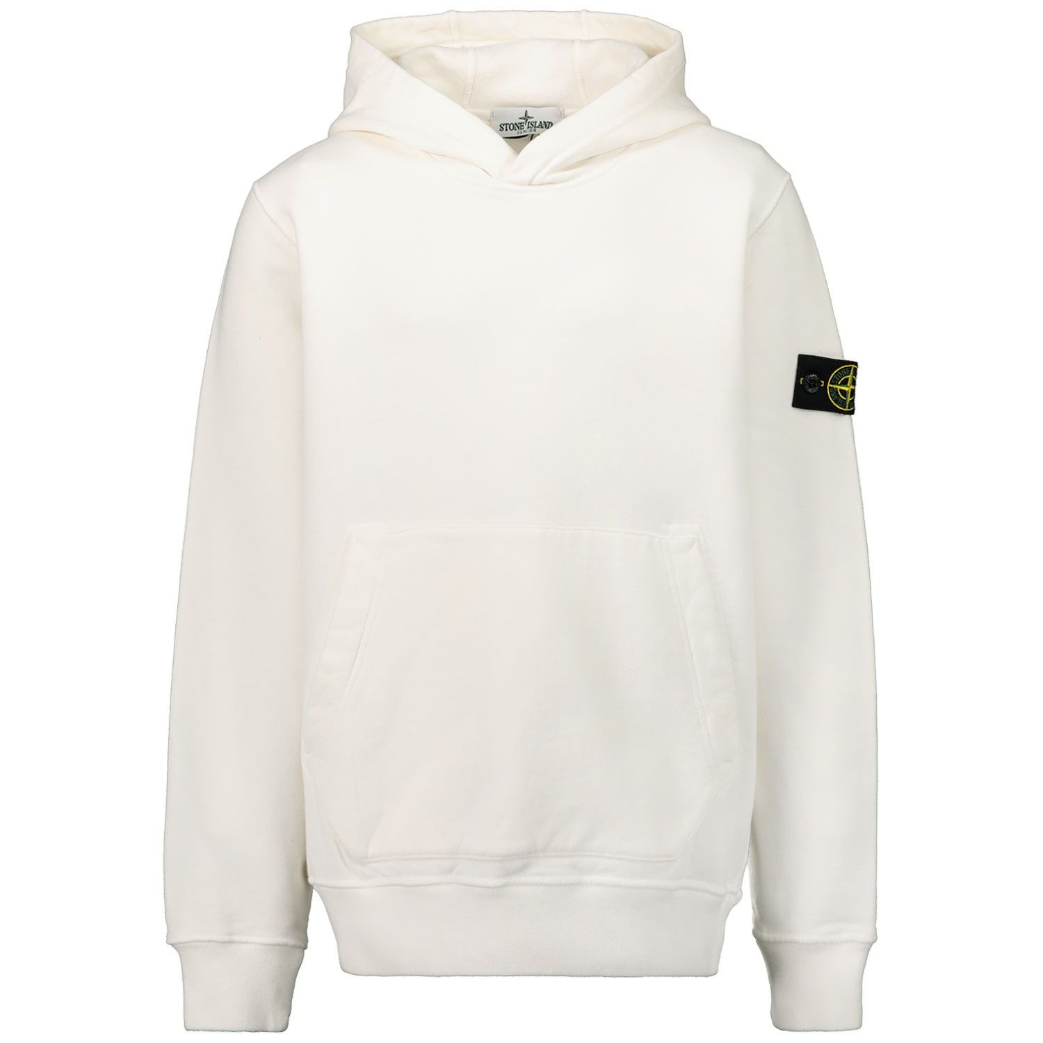 Picture of Stone Island 61640 kids sweater white