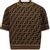 Fendi JFG069 AEYD kinder t-shirt bruin