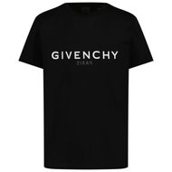 Afbeelding van Givenchy H25370 kinder t-shirt zwart