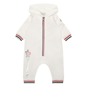 Moncler 8L72300 Babystrampelanzug Creme Bild von Moncler 8L72300 Babystrampelanzug Creme