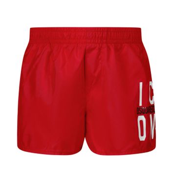 Dsquared2 DQ0279 baby badkleding rood Afbeelding van Dsquared2 DQ0279 baby badkleding rood