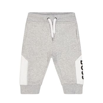 Boss J04445 babybroekje grijs Afbeelding van Boss J04445 babybroekje grijs