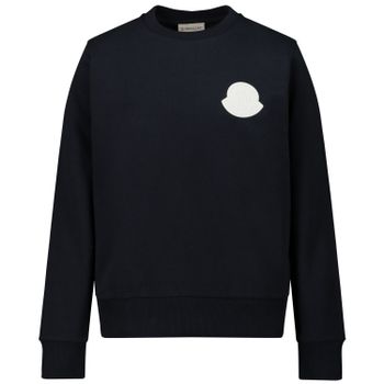 Moncler 8G75120 kindertrui navy Afbeelding van Moncler 8G75120 kindertrui navy