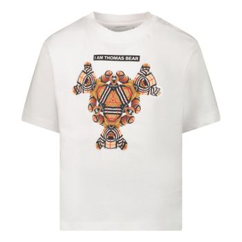 Burberry 8041231 baby t-shirt wit Afbeelding van Burberry 8041231 baby t-shirt wit
