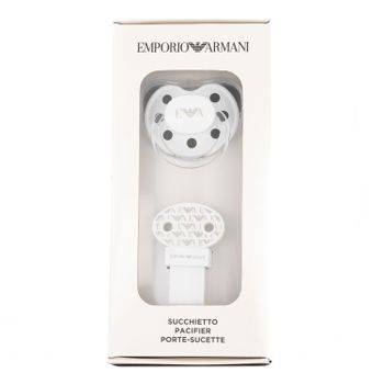 Armani 409026 babyaccessoire wit Afbeelding van Armani 409026 babyaccessoire wit