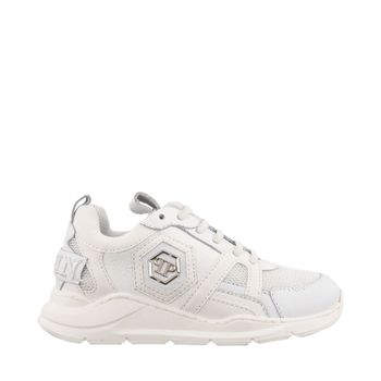 Philipp Plein BSC0245 kinder sneakers wit Afbeelding van Philipp Plein BSC0245 kinder sneakers wit