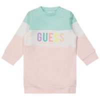 Picture of Guess A2YK01 KA6V3 B baby dress light pink