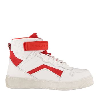 Toral 12407 dames sneakers wit/rood Afbeelding van Toral 12407 dames sneakers wit/rood