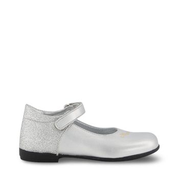 MonnaLisa 830003 kinderschoenen zilver Afbeelding van MonnaLisa 830003 kinderschoenen zilver