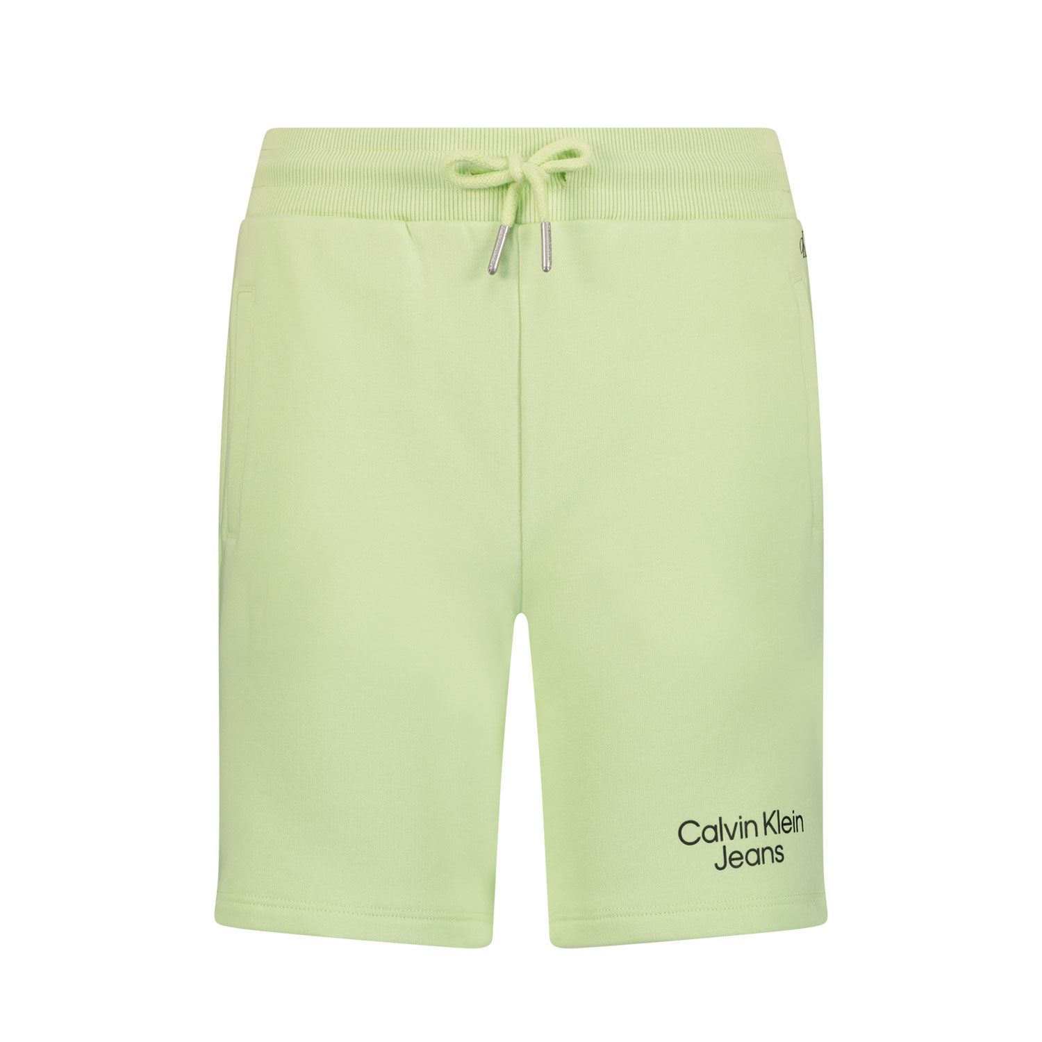 Picture of Calvin Klein IB0IB01290 kids shorts mint
