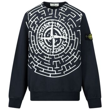 Stone Island 721662940 Kinderpullover Marine Bild von Stone Island 721662940 Kinderpullover Marine