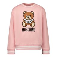 Afbeelding van Moschino MOF03N baby trui licht roze