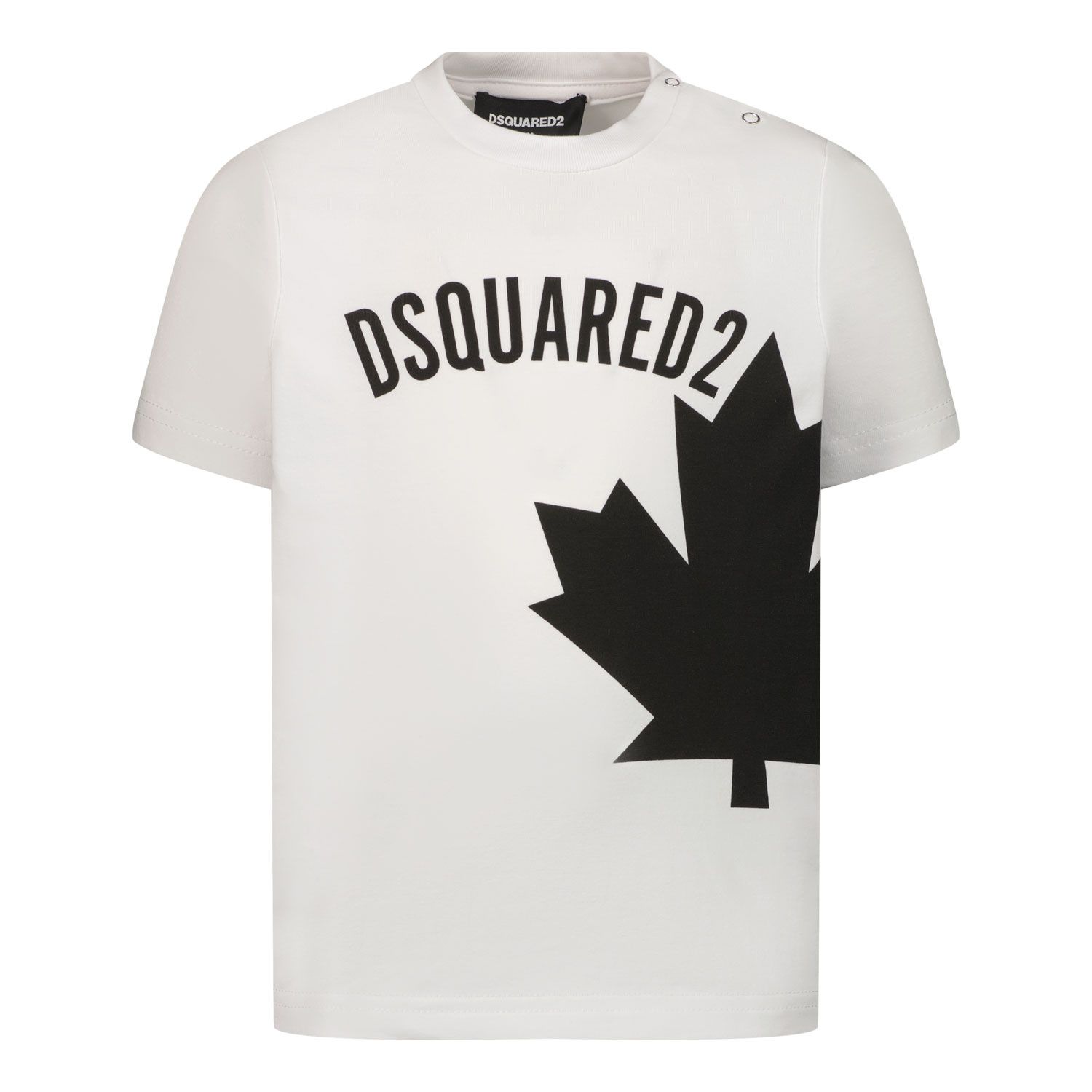 Picture of Dsquared2 DQ1025 baby shirt white
