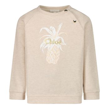 Chloe C05402 Babypullover Beige Bild von Chloe C05402 Babypullover Beige