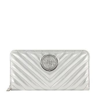 Guess SWMY7663460 dames portemonnee zilver Afbeelding van Guess SWMY7663460 dames portemonnee zilver