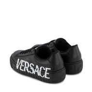 Afbeelding van Versace 1000888 1A01168 kindersneakers zwart