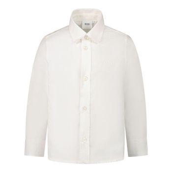 Boss J05903 Babybluse Weiß Bild von Boss J05903 Babybluse Weiß