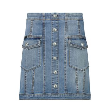 Balmain 6N7040 kinderrokje jeans Afbeelding van Balmain 6N7040 kinderrokje jeans