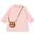 Moschino MDV0A2LDA16 baby dress light pink