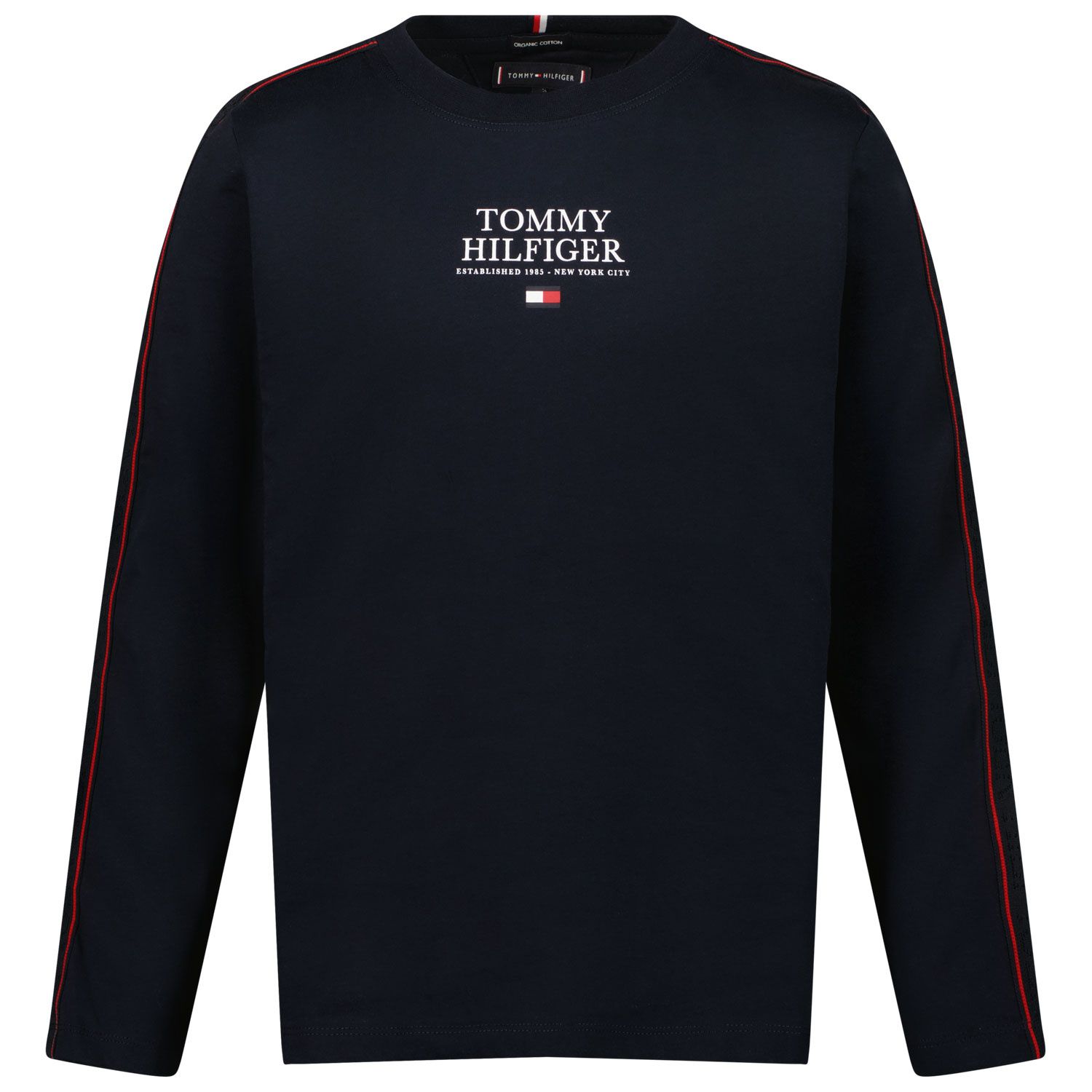 Picture of Tommy Hilfiger KB0KB07075 kids t-shirt navy