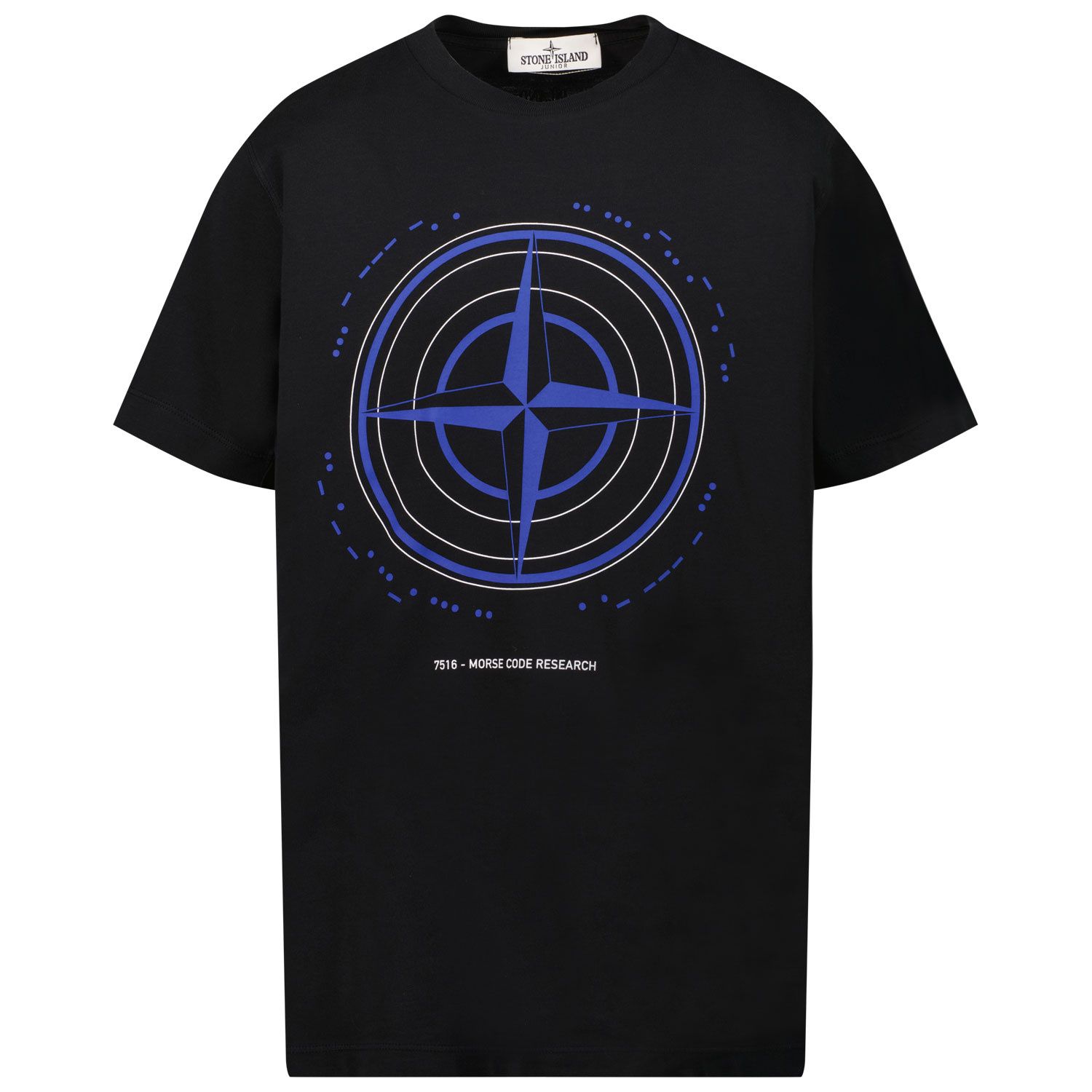 Picture of Stone Island 21053 kids t-shirt black