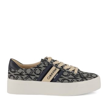 Calvin Klein JINJER dames sneakers navy Afbeelding van Calvin Klein JINJER dames sneakers navy