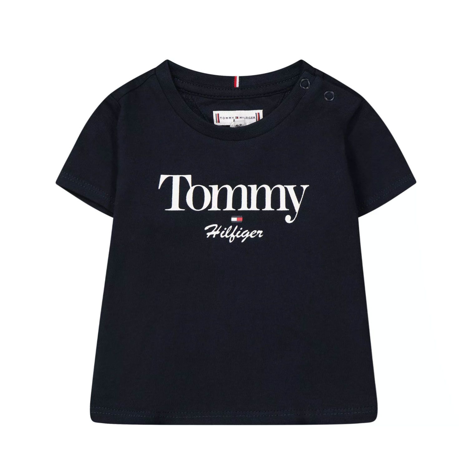 Picture of Tommy Hilfiger KG0KG06821 B baby shirt dark blue