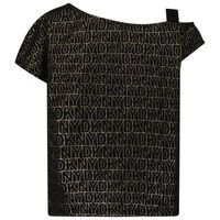 Picture of DKNY D35S05 kids t-shirt black