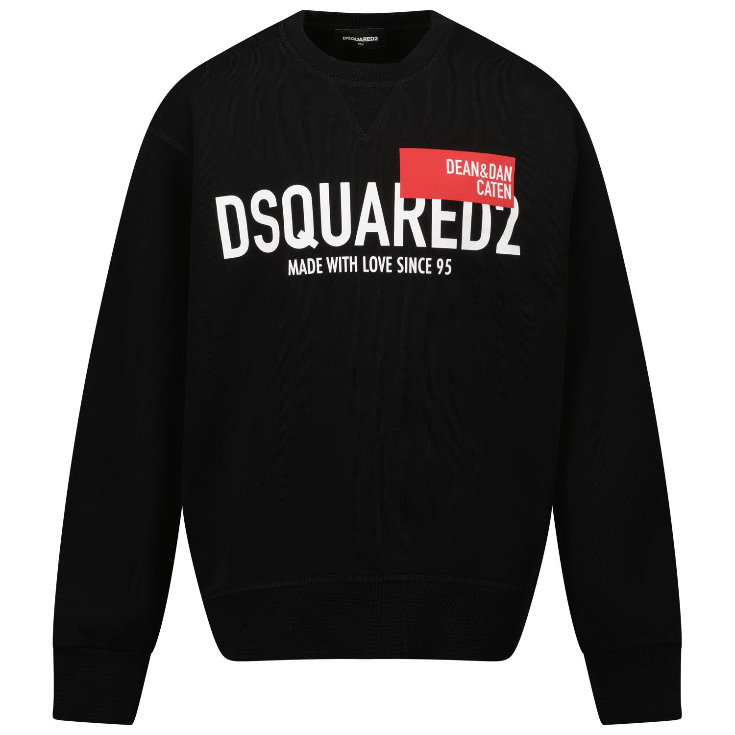 Picture of Dsquared2 DQ0816 kids sweater black
