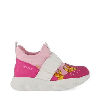 Versace YGX00002 YB00233 kindersneakers fuchsia Afbeelding van Versace YGX00002 YB00233 kindersneakers fuchsia